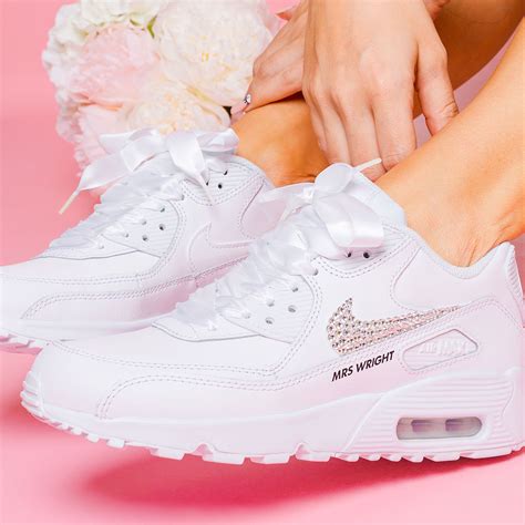 Wedding Nike Airmax Shoes for Bride 